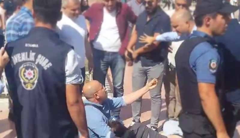 Belediye başkanlarının görevden alınması protesto ediliyor: 7 gözaltı